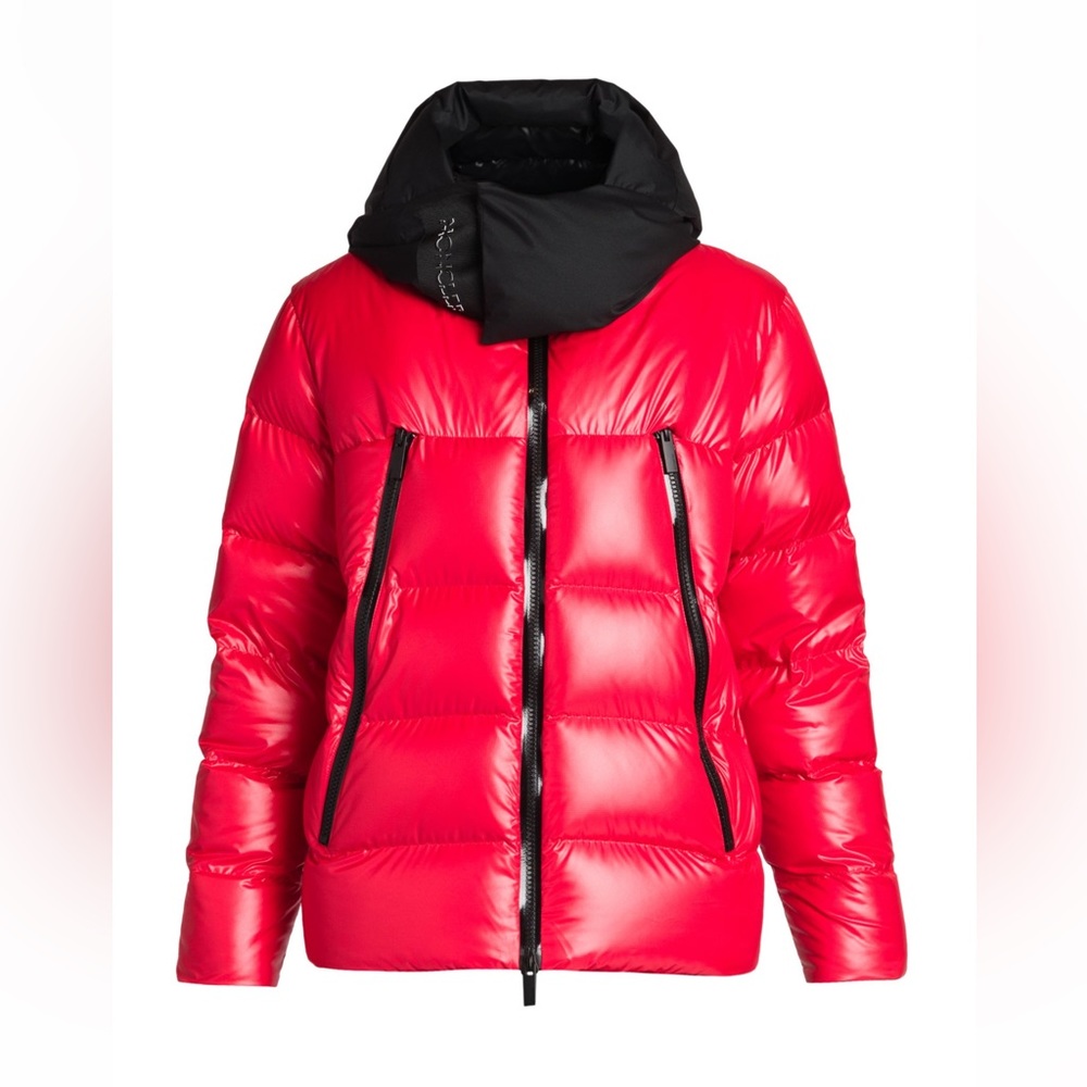 Moncler Zubair Zip-up Jacket Red Size 1 New - Picture 1 of 16